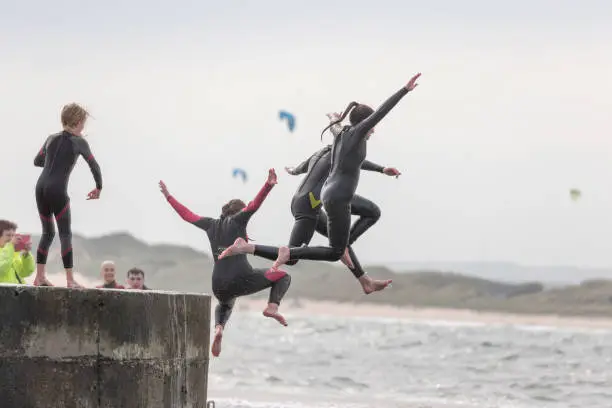 Photo of Jumping from the Harbour