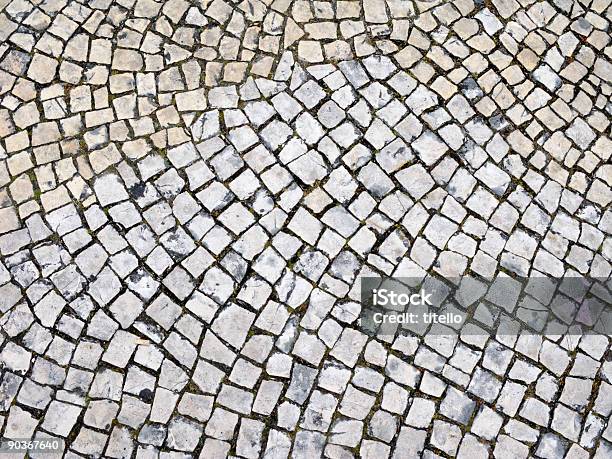 Fondo Loseta Foto de stock y más banco de imágenes de Adoquinado - Adoquinado, Calle, Color - Tipo de imagen