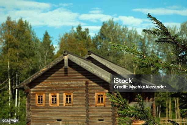 Wiejski Dom Z - zdjęcia stockowe i więcej obrazów Architektura - Architektura, Brzoza, Dom - Budowla mieszkaniowa