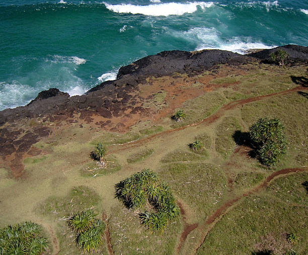 istock Fingal Head low altitude aerial 90367940