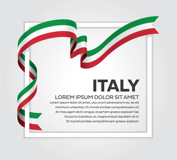 Italy flag background italy, country, flag, vector, icon italy flag drawing stock illustrations