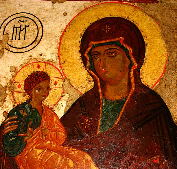 istock madonna of jerusalem and a child (baby jesus) 90368931