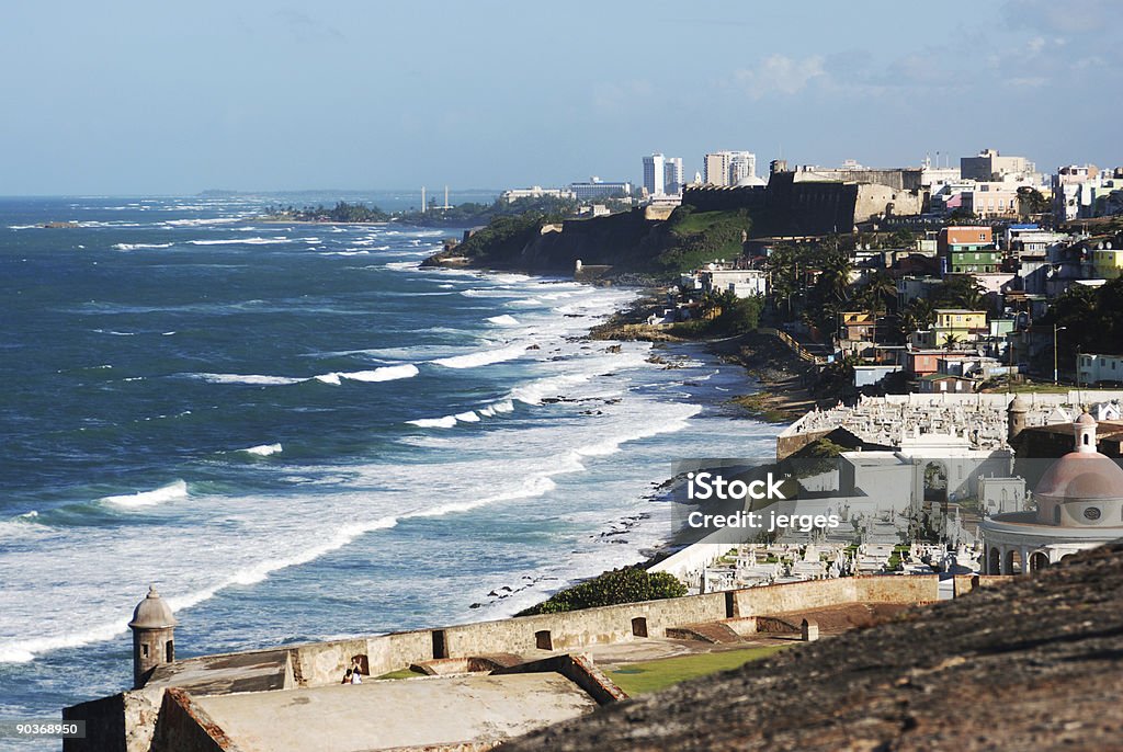 San Juan em Porto Rico - Royalty-free América Latina Foto de stock