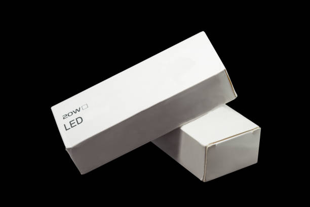istock box of led light blub on background with clipping path. 903694330