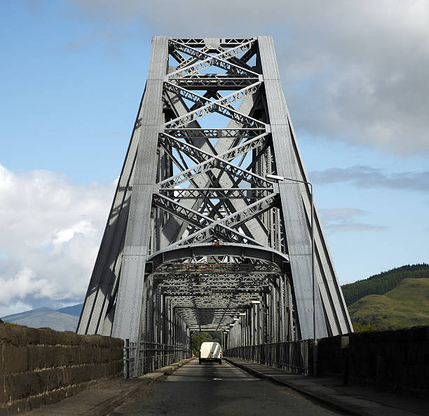 istock Steel bridge in Scotland 90369523