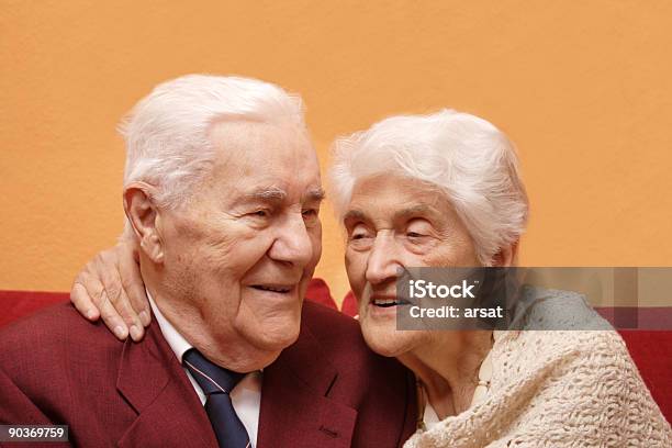 Romantic Seniors Stock Photo - Download Image Now - 80-89 Years, Active Seniors, Adult