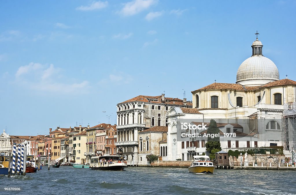 Principal canal de venecia - Foto de stock de Agua libre de derechos