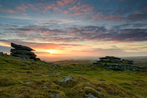 istock Sunrise at Corndon tor, Dartmoor, UK 903708130