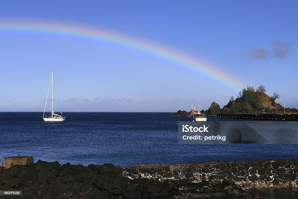 Arc-en-ciel à Maui, Hawaï - Photo de Maui libre de droits