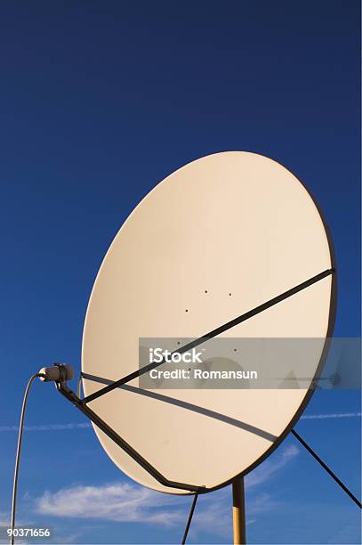 Satellite Dish Stock Photo - Download Image Now - Antenna - Aerial, Backgrounds, Bandwidth