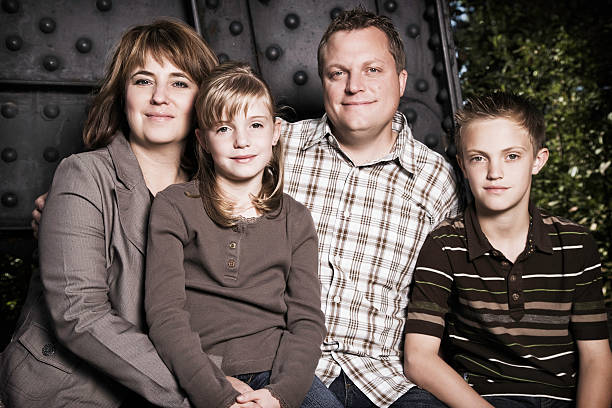 istock Family of Four 90371823