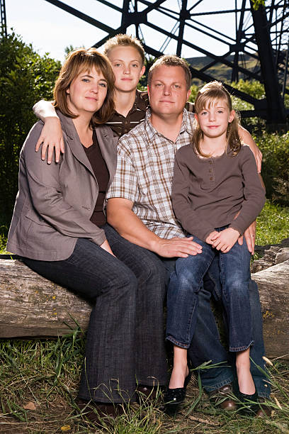 istock Family of Four 90371867