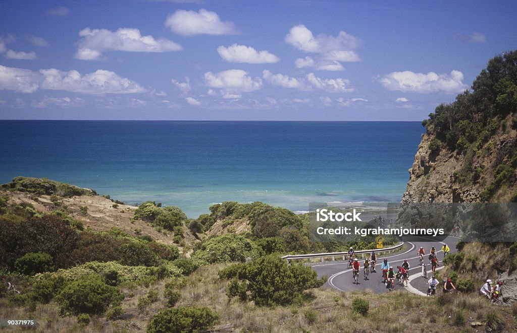 Great Ocean Road - Lizenzfrei Radfahren Stock-Foto