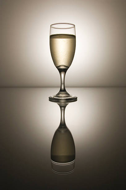 Cтоковое фото Белое вино стекла