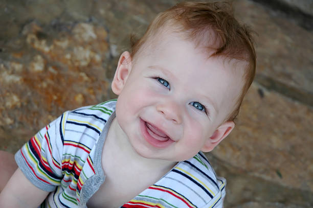 Happy Toddler stock photo