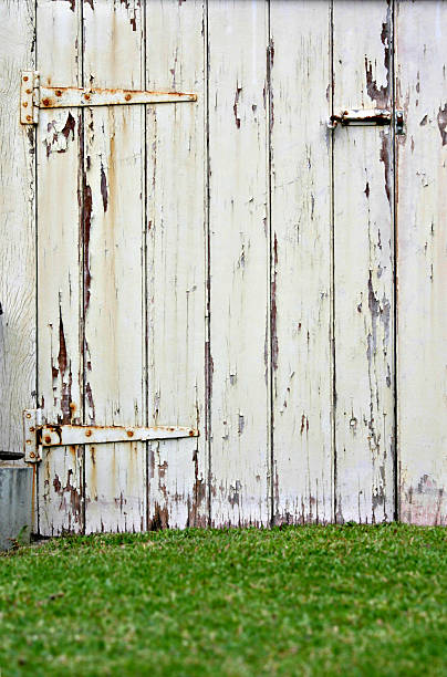 istock old wooden door with cracked paint 90373747
