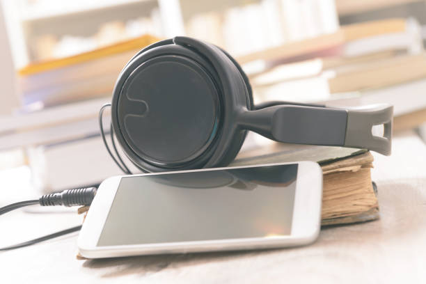istock Concept of listening to audiobooks 903737680