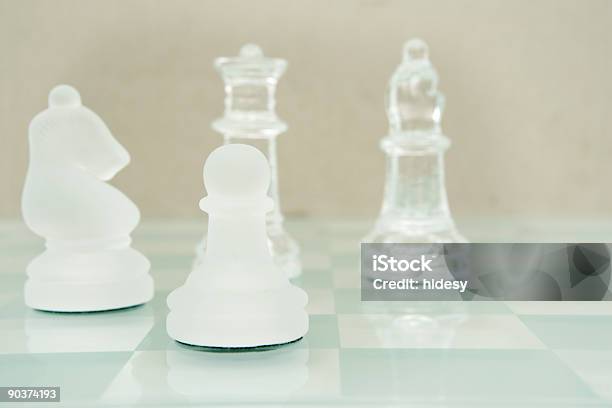 Crystal Victory Stock Photo - Download Image Now - Board Game, Business, Chess