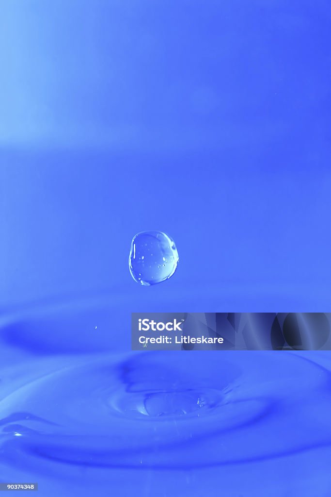 Drop Blue Simple Blue Drop Stock Photo - Download Image Now - Abstract, Backgrounds ...