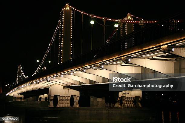 Chelsea Bridge Stock Photo - Download Image Now - Architect, Architecture, Awe