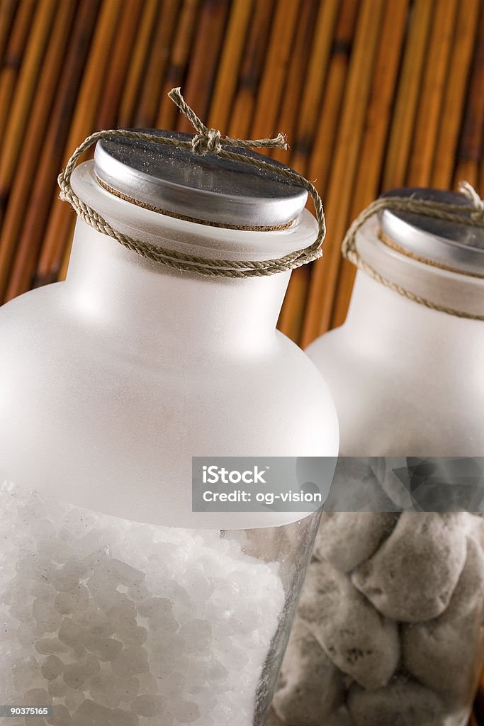 Соль для ванны - Стоковые фото Альтернативная терапия роялти-фри