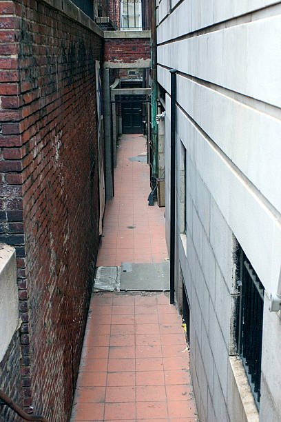 Alley 1-Manhattan - foto de acervo