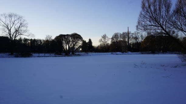 istock Winter season in Russia 903759064