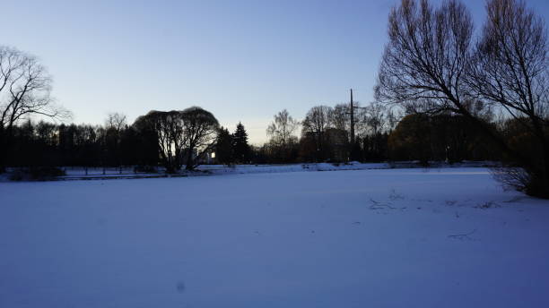 istock Winter season in Russia 903759094