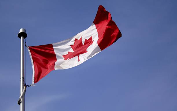 Oh Canada! stock photo