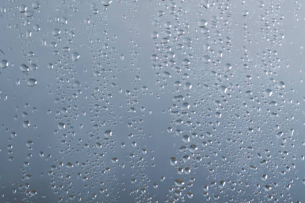 istock Water drops on glass condensation or rain. 903765462