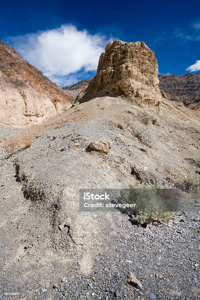 Butte in Death Valley  American Culture Stock Photo