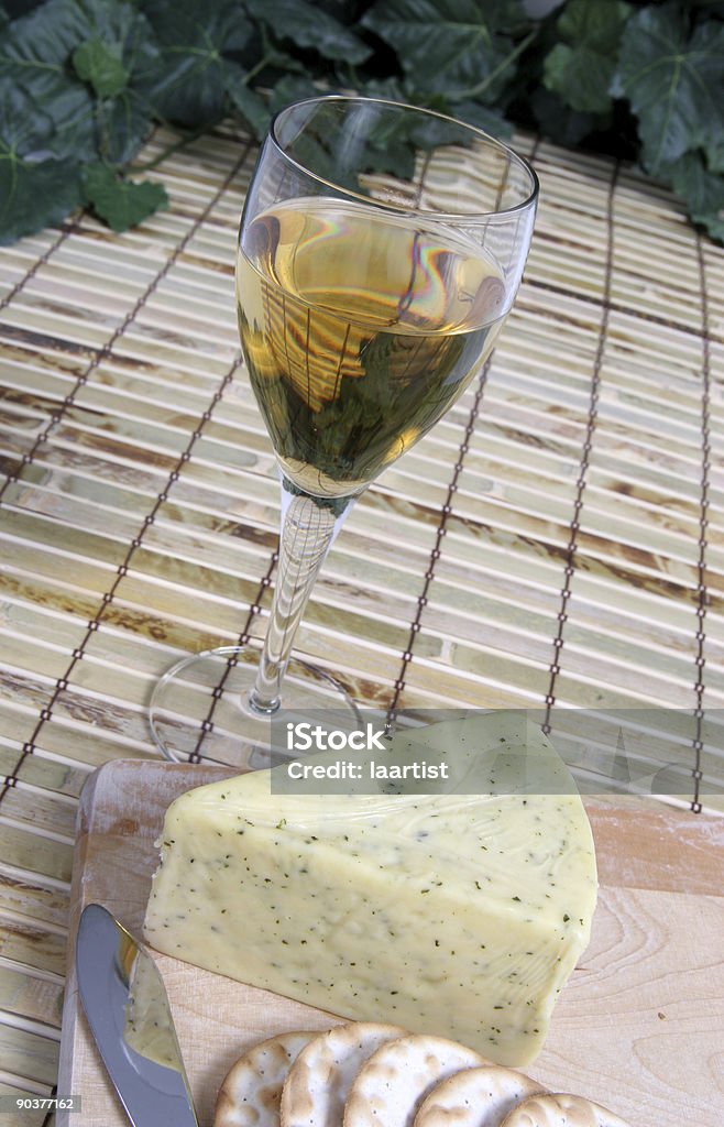 Vinho e queijo 3. - Royalty-free Abuso de Álcool Foto de stock