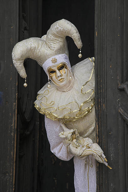 460+ Harlequin Venice Carnival Jester Venice Italy Stock Photos ...