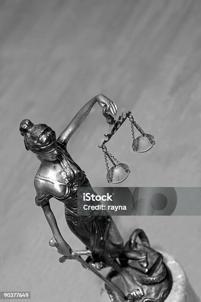 Foto de Blind De Justiça e mais fotos de stock de Advogado - Advogado, Autoridade, Balança