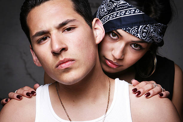 istock Tough Hispanic Male and Female 90378219