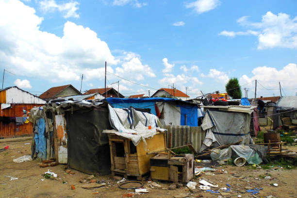 istock Detail from the poor settlement 903783066