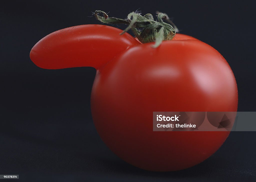 Tomate con punta - Foto de stock de Deformado libre de derechos