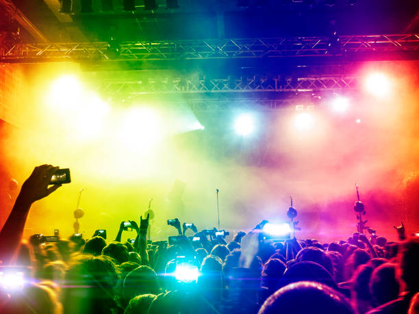 istock Colorful concert arena 903784782