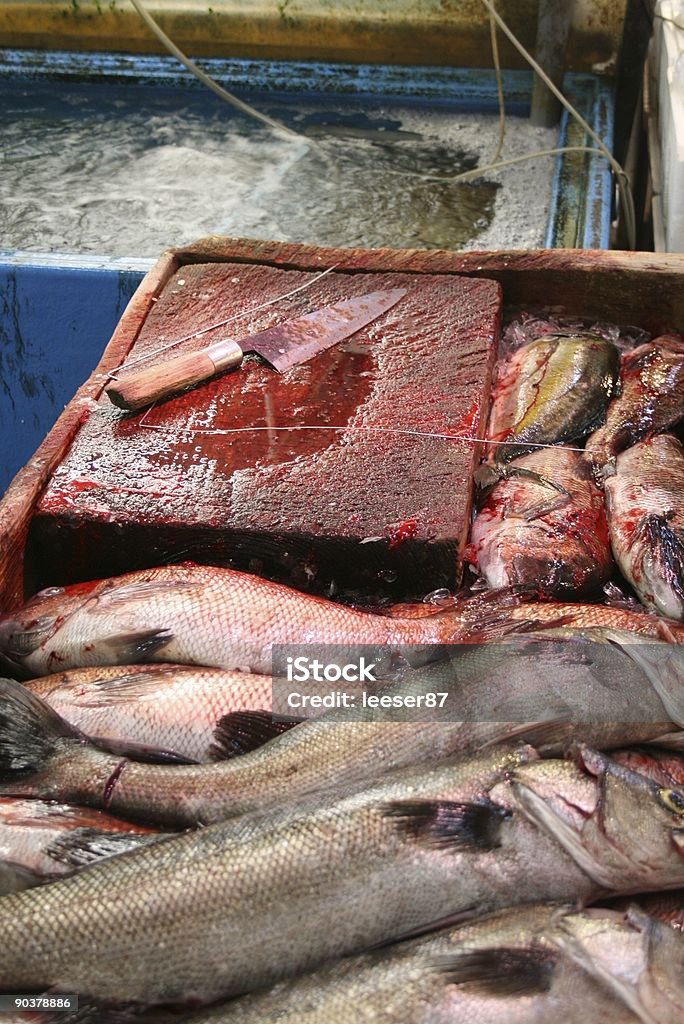 Fischmarkt - Lizenzfrei Einkaufen Stock-Foto