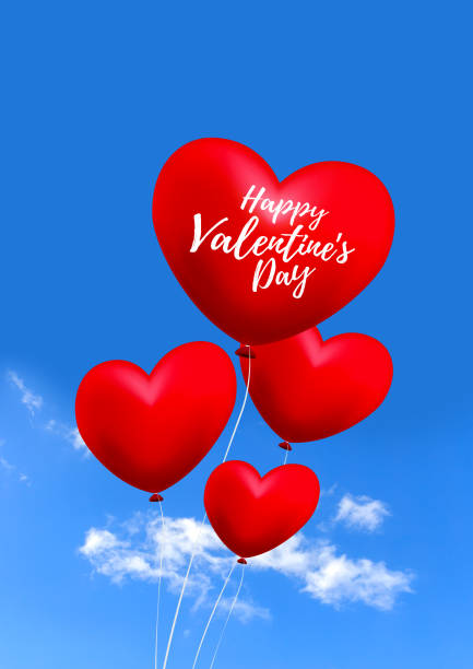 istock heart balloon in sky with over light 903790920