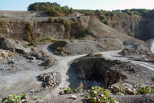 istock quarry road scenery at summer time 90379407