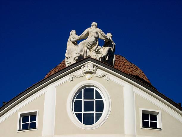 Roof of an old house in Upper Bavaria.More Doors And Windows In My Lightbox: