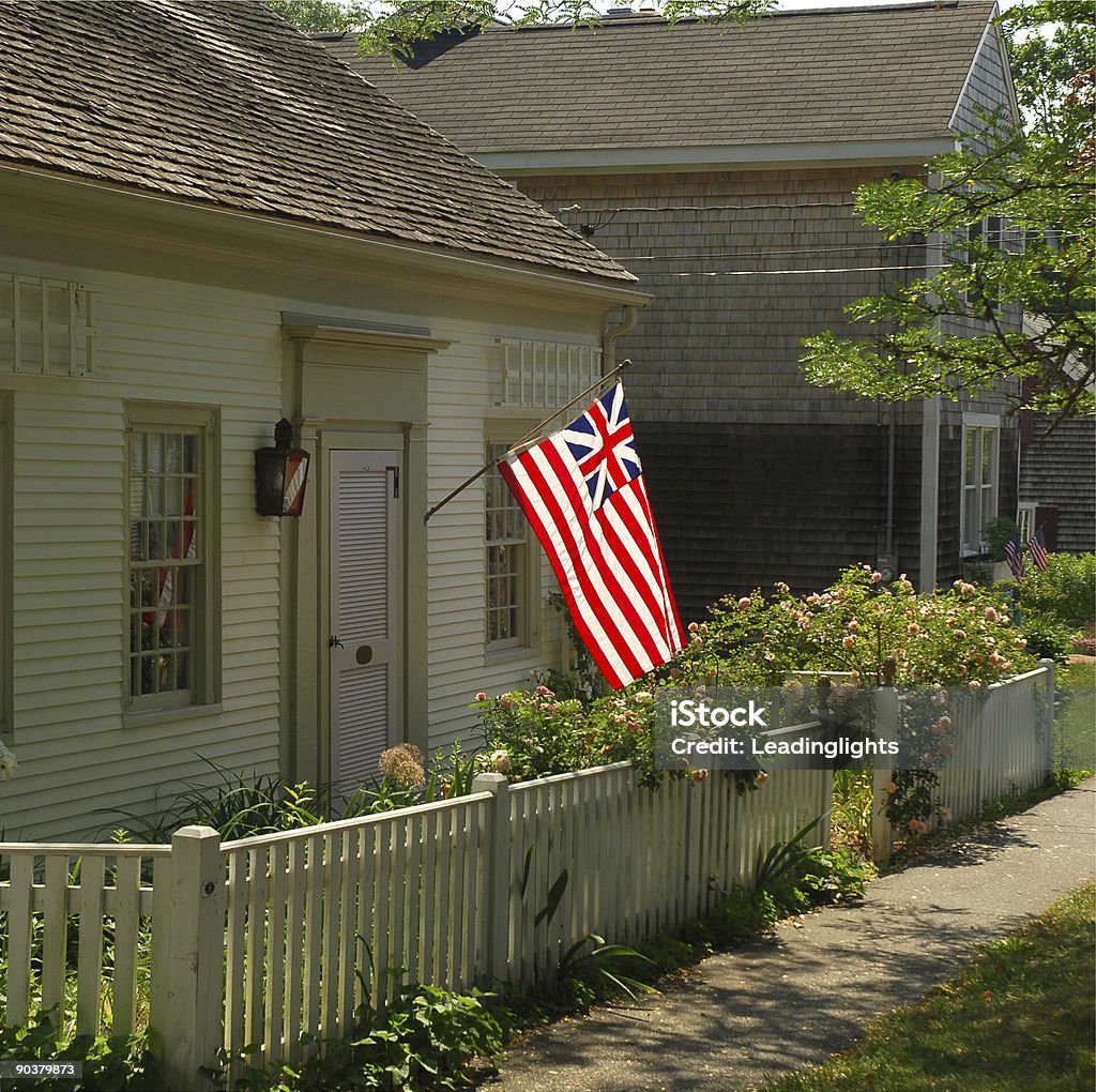 Combinado: US/UK bandeira, Nova Inglaterra - Royalty-free Bandeira Foto de stock