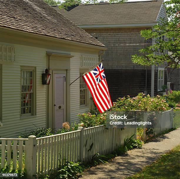 Combinado Us Uk Bandeira Nova Inglaterra - Fotografias de stock e mais imagens de Bandeira - Bandeira, Bandeira da Grã-Bretanha, Brasão