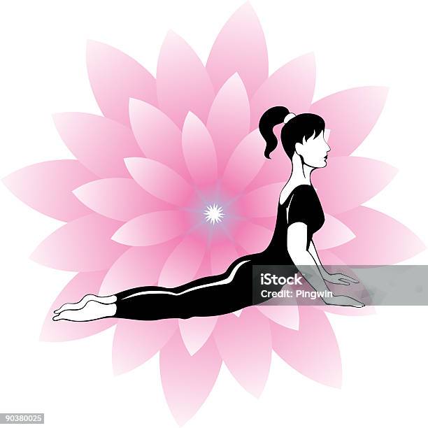 Yoga En V Vecteurs libres de droits et plus d'images vectorielles de Adulte - Adulte, Aérobic, Bien-être
