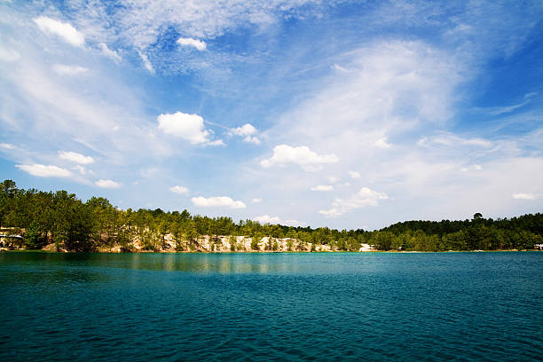 Blue Lagoon stock photo