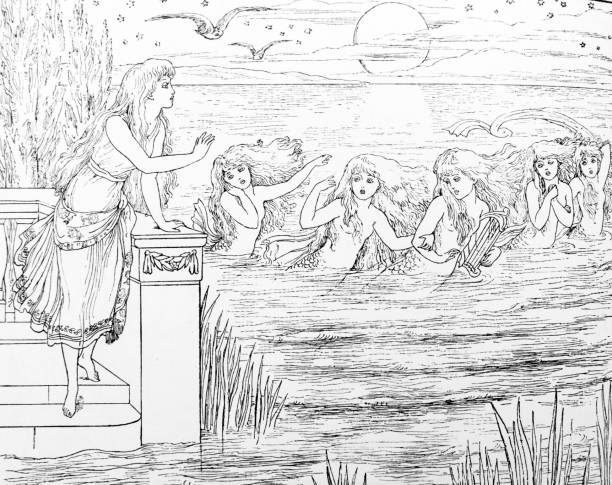 istock Scene from The Little Mermaid by Hans Christian Andersen 903802138