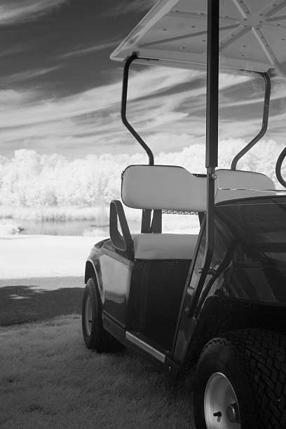 golf car stock photo