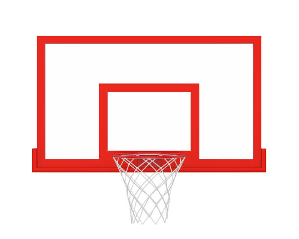istock Basketball Hoop Isolated 903803296