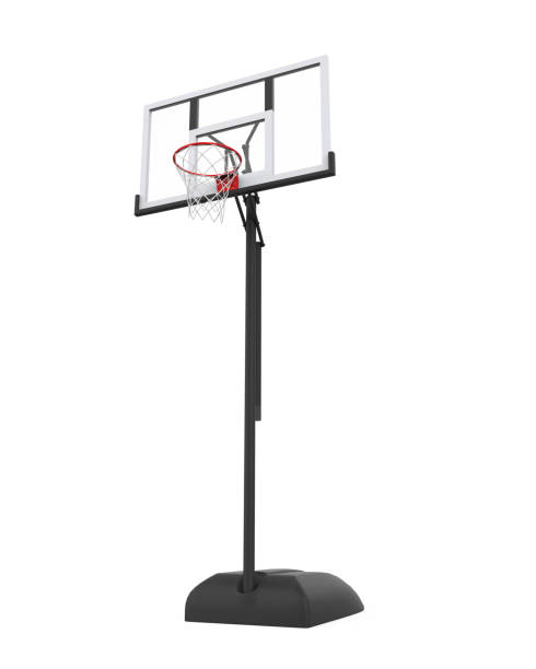 istock Basketball Hoop Isolated 903803470